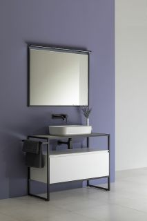 Тумба под раковину Allen Brau Priority 100 1.31003.WM Белая матовая