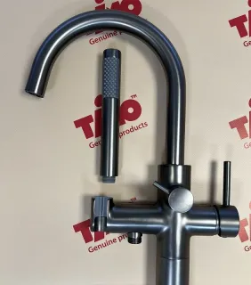 Напольный смеситель для ванны Timo Saona 2310/18Y-CR чёрное золото