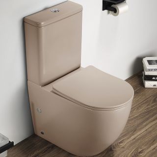 Унитаз CeramaLux 2166XMC с бачком и сиденьем Микролифт