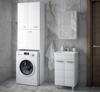 Тумба под раковину Corozo Денвер 50см белый SD-00000529