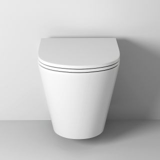 Подвесной унитаз Grossman GR-4478SQ безободковый с круговым смывом белый