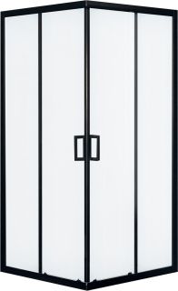 Душевой уголок Royal Bath HPD 80x80см чёрный RB80HPD-C-BL