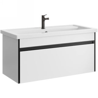 Подвесная тумба под раковину Aqwella Urban URB0110W 100 см