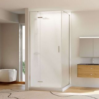 Душевой уголок Veconi Rovigo RV-073R/L, 1000х800х1950, хром, стекло дождь