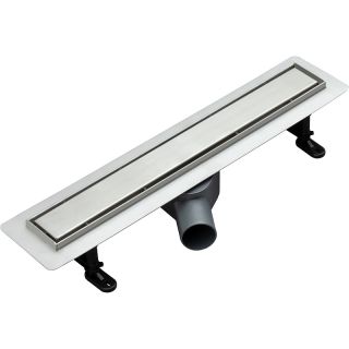 Душевой лоток Logan L001SL-500 с решеткой Нержавеющая сталь под плитку