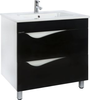 Тумба под раковину Bellezza Эйфория 85см черный 00000010227
