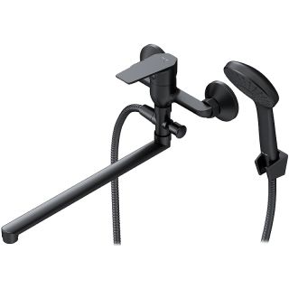 Смеситель для ванны и душа Am.Pm Gem F90A90122 универсальный Черный матовый