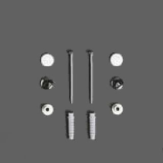 Крепеж для унитаза и биде Simas F90cr/bi хром