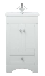 Тумба под раковину Corozo Техас 50см белый SD-00000994