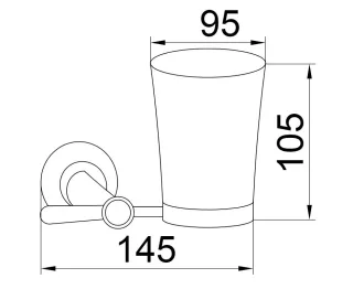Слив-перелив Vega 10504 полуавтомат
