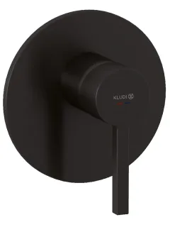 Смеситель для душа Kludi Nova Fonte Puristic 20755N215 сталь оружейная брашированная