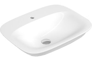 Раковина Serel Hera HR30TXS110H для установки в столешницу 60см белый