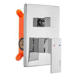 Встраиваемый смеситель Swedbe Platta 5519 подключение на два выхода хром