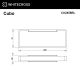 Полотенцедержатель WHITECROSS Cubo CU2458CR хром