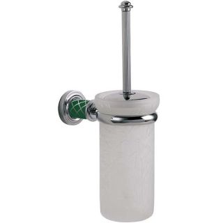 Ёршик для унитаза Boheme Murano 10913-GR-CR хром/бирюзовый