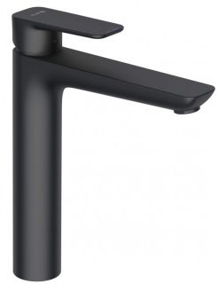 Смеситель для накладной раковины Kludi Pure&Style чёрный матовый 402963975
