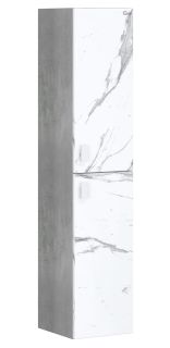 Пенал подвесной Onika Марбл 403076 30см мрамор/камень бетонный