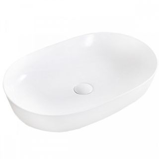 Раковина накладная BelBagno 61см белая BB1348