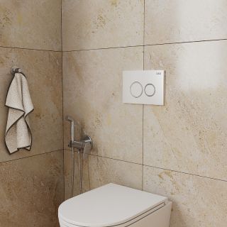 Клавиша смыва DQ DB1529016 Белая