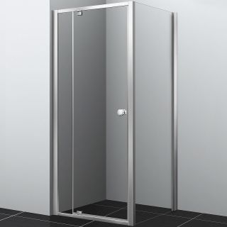 Душевой уголок WasserKRAFT  Aula 100х100 11P19 профиль Хром стекло прозрачное