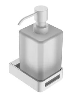 Дозатор для жидкого мыла Boheme Q 10957-MW белый матовый