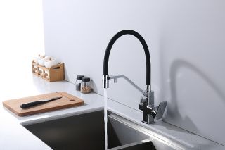 Смеситель для кухни Raglo R85.62 с подключением фильтра хром