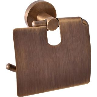 Держатель туалетной бумаги Rav Slezak Colorado COA0400SM с крышкой Бронза