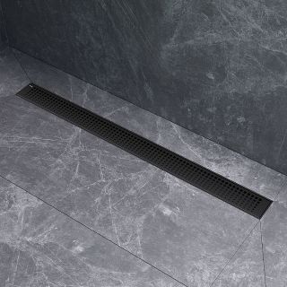 Душевой лоток AM.PM MasterFlow 80 W01SC-P11-080-01BM с Черной матовой решеткой Cut Gradient