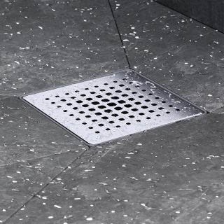 Душевой трап AM.PM PrimeFlow 10 W02BD-P11-010-01SB с решеткой Хром матовый Cut Gradient