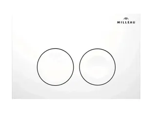 Кнопка смыва Milleau Miel MR0425K-A7.10 глянцевый белый
