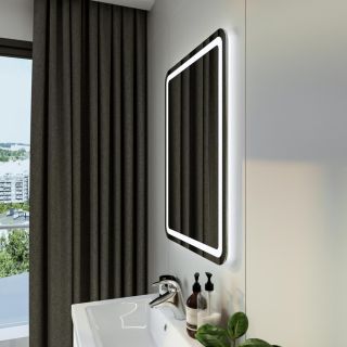 Зеркало с подсветкой Бриклаер Эстель-1 4627125414220 60 см на взмах руки