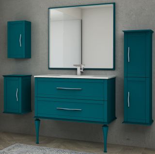 Зеркало с LED подсветкой Cezares 98x90 Tiffany 45048