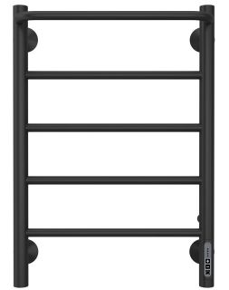 Электрический полотенцесушитель Larusso Прайм П5 40x60см чёрный матовый 4670078536556