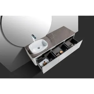 Зеркало с подсветкой Black&White Universe 915.1000MR0 110 см с кнопкой включения