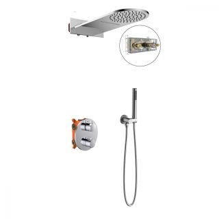 Душевой комплект Vincea VSFW-104TCH термостатическая хром