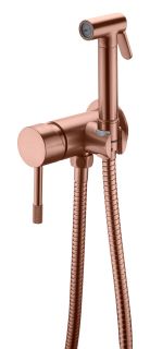 Гигиенический душ со смесителем Boheme Uno 467-BRB брашированная бронза