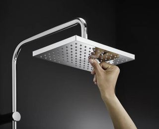 Душевая система Hansgrohe Vernis Shape Showerpipe 230 1jet Green 26319000 хром