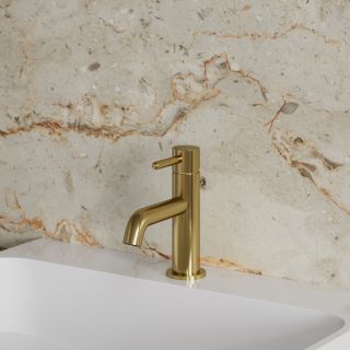 Смеситель для раковины Omnires Y матовое золото Y1210NGLB