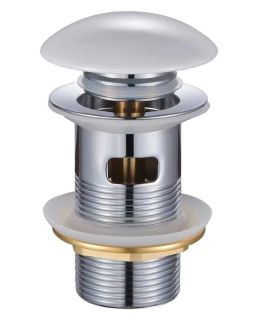 Донный клапан Orange X1-004w универсальный белый