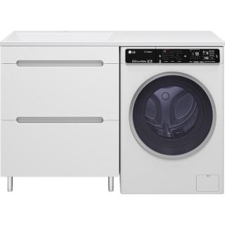 Напольная тумба под раковину Misty Байкал 130 L УТ000014752 68.6 см белый