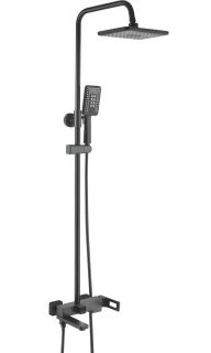 Душевая стойка Shevanik S9036H чёрный