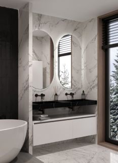 Раковина Armadi Art Flat 859-140-NM 140 см nero marquina