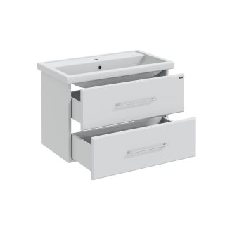 Подвесная тумба под раковину Санта Омега 207005 80 см белый