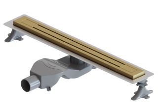 Душевой лоток Boheme Premium Trendy 983-60-MG 60см золото матовое