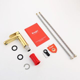 Смеситель для раковины Raglo R50.10.23 золото