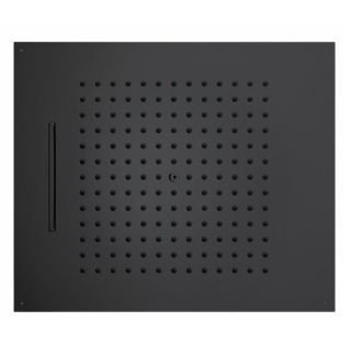 Верхний душ Bossini Dream H38905.073 57 см чёрный матовый