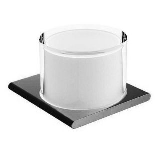 Дозатор для жидкого мыла Keuco Edition 11552139000 хром черный шлифованный