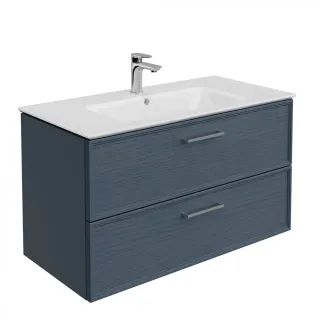 Тумба под раковину Kerama Marazzi Piano Classic PIA.CL.95\BLU.M 95 см ясень синий матовый