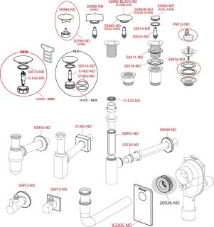 Сифон для раковины AlcaPlast Design цельнометаллический квадратный A401