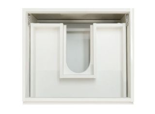 Подвесная тумба под раковину Эстет Dallas Luxe ФР-00002260 Л/П 115см два ящика белый